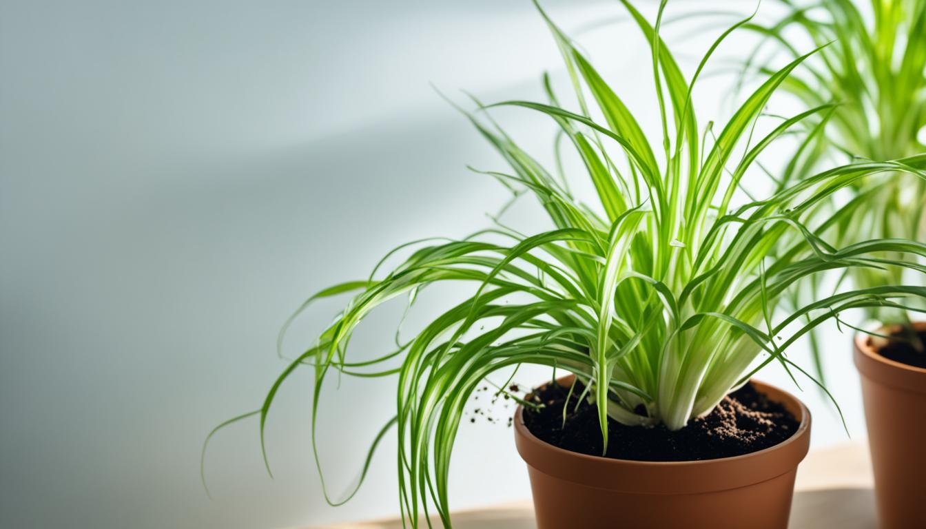 spider plant repotting benefits