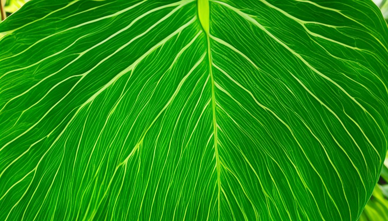 philodendron leaf