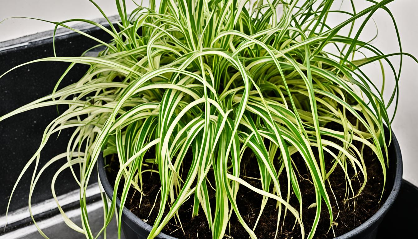 spider plant root bound