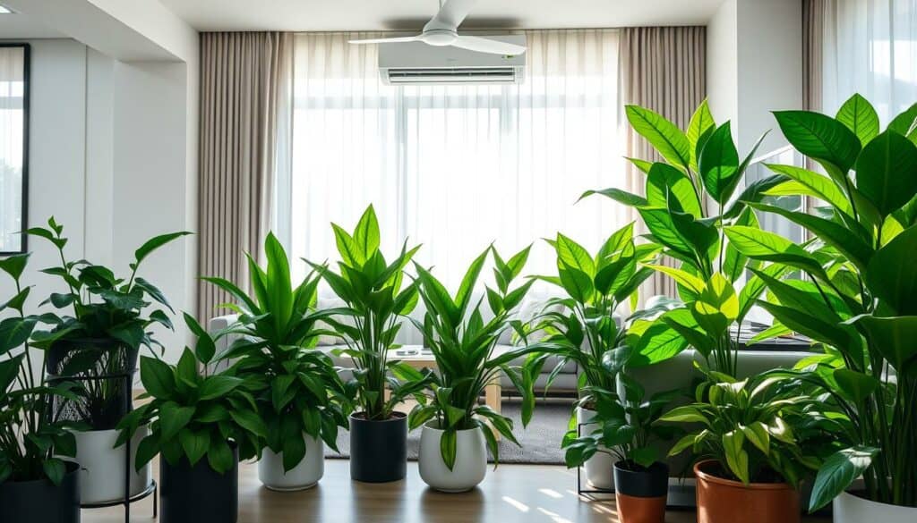 Low-Maintenance Greenery for Air-Conditioned Homes