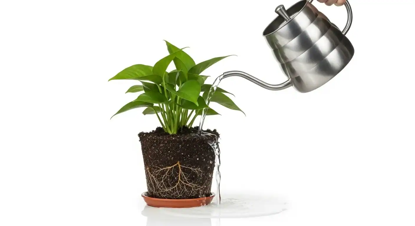 Long-spout indoor watering can