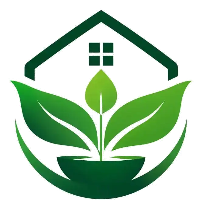 PlantasticHaven green plant home logo